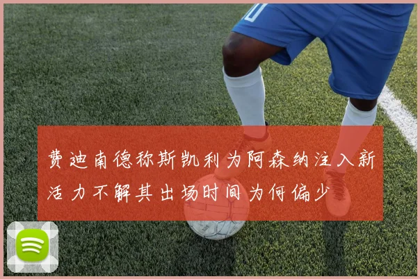 费迪南德称斯凯利为阿森纳注入新活力不解其出场时间为何偏少